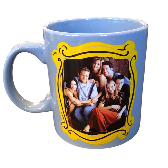 Friends Blue Picture Frame Coffee Mug - Picture 4 of 10